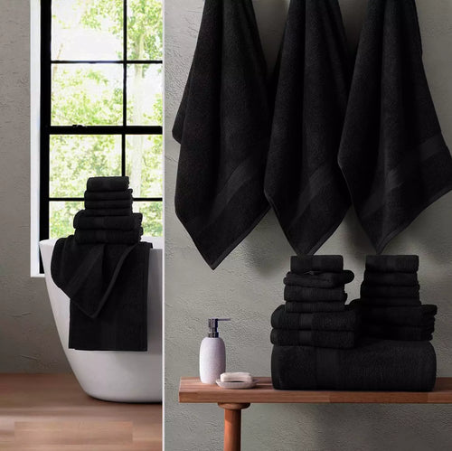 6 Piece 800GSM Towel Bale- 100% Cotton Towelsworld